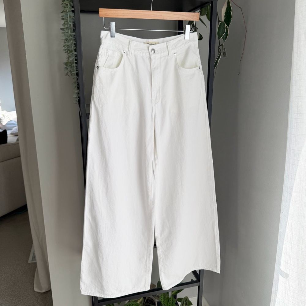 Madewell Super Wide Leg Jeans in Airy Edition